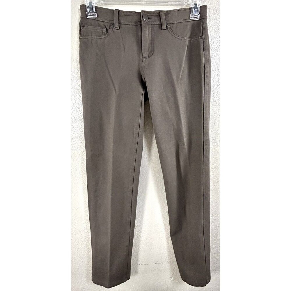 Chicos Pants Jeggings Soft Brown Ankle Stretch Skinny Jeans Size 0 S (4)